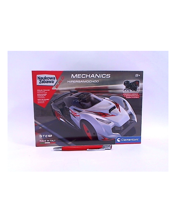 Clementoni Laboratorium Mechaniki - Samochód wyścigowy HYPERCAR 50683 główny