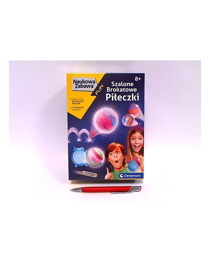 Clementoni Naukowa zabawa Szalone piłeczki 50702 główny