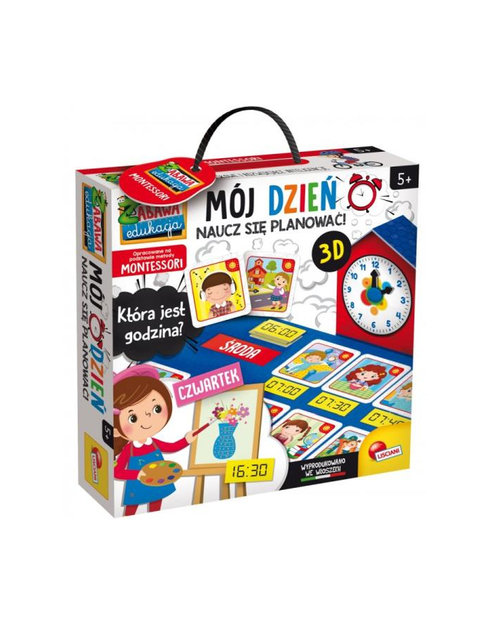 lisciani giochi Montessori Poznaj czas 80137 główny