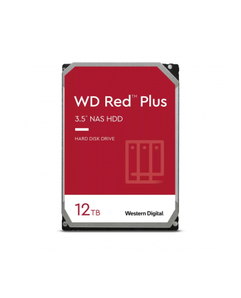 western digital Dysk WD Red Plus 12TB 3,5'' CMR 256MB/7200RPM Class