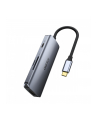 choetech HUB-M19 Gray USB-C 7w1 4K 100W Power Delivery 3xUSB 3.0 SD/TF - nr 2