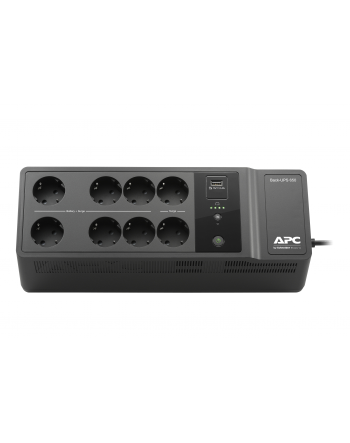 apc BE650G2-GR Back UPS 650VA/400W Schuko CEE 7/7P 1 USB charging por główny