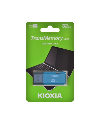 kioxia Pendrive Hayabusa U202 32GB USB 2.0 Aqua nr 1