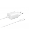Ładowarka Samsung 25W Travel Adap EP-TA800 w/o cable Kolor: BIAŁY,C to C Cable - nr 1