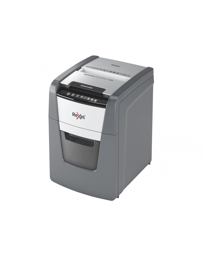 REXEL Niszczarka Optimum AutoFeed+ 100M P-5 100 kartek 34 l kosz główny