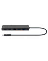 MANHATTAN USB 3.2 Gen 1 USB-C to Dual HDMI Multiport Adapter USB-C to 2x HDMI 4K30Hz 2x USB-A USB-C Power Delivery Gigabit RJ45 Port - nr 22