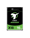 SEAGATE Exos X18 16TB HDD SATA 6Gb/s 7200RPM 256MB cache 3.5inch 24x7 512e/4KN BLK - nr 30