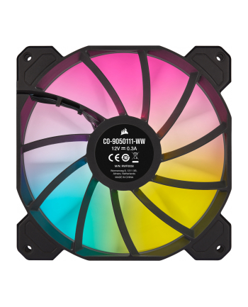 CORSAIR SP140 RGB ELITE 140mm RGB LED Fan with AirGuide Dual Pack