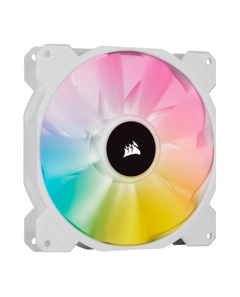 CORSAIR SP140 RGB ELITE White 140mm RGB LED Fan with AirGuide Single Pack