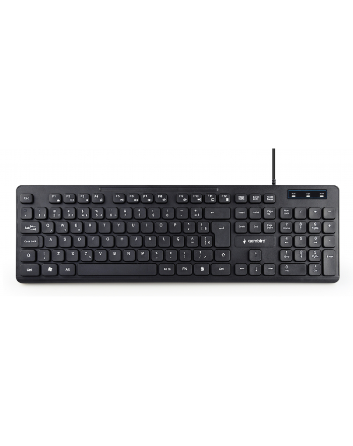GEMBIRD KB-MCH-04 klawatura multimedialna czarna główny