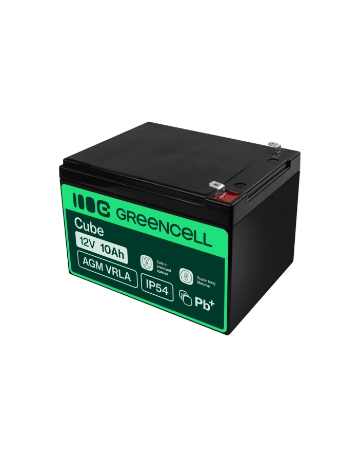 GREEN CELL Battery AGM VRLA 12V 10Ah główny