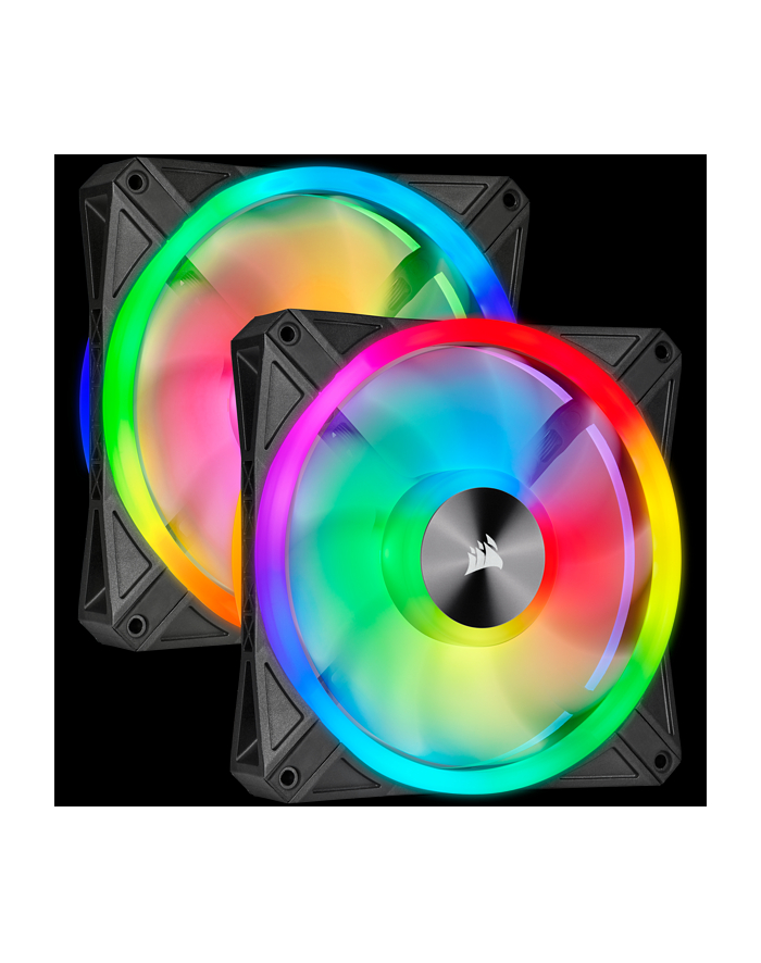 corsair Wentylatory QL140 iCUE RGB LED PWM 2-pak główny