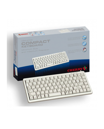 Cherry Slim G84-4100 płaski szara USB PS2 - D-E
