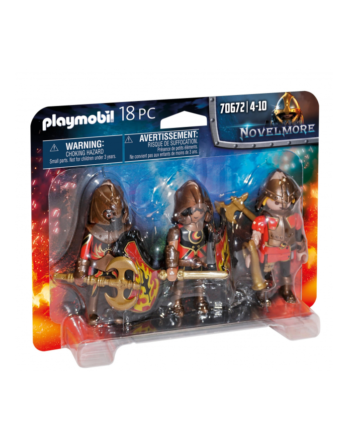 Playmobil Set of 3 Burnham Raiders - 70672 główny