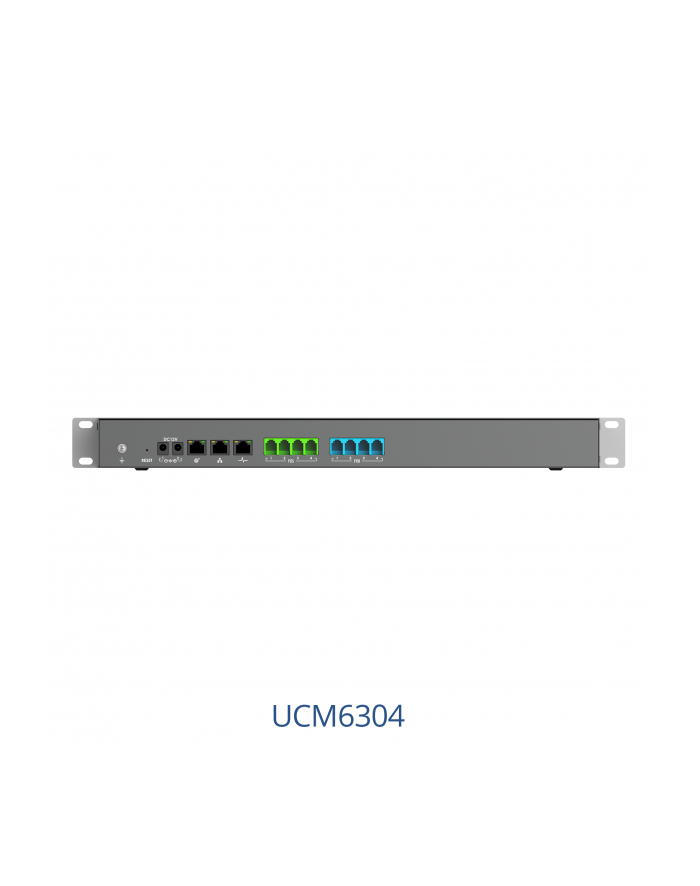 IP PBX UCM6304 (4x FXO, 4x FXS, 300 jednoczesnych połączeń, 2000 SIP users) główny