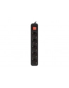 lanberg Listwa przedluzacz   3m 5x230 c  PS1-05F-0300-BK - nr 15