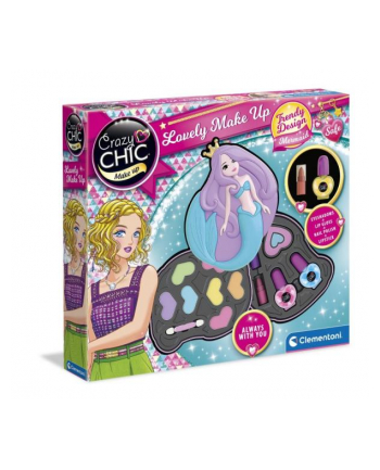 Clementoni Crazy chic Kosmetyczka Syrenka. Lovely make up Mermaid 18652