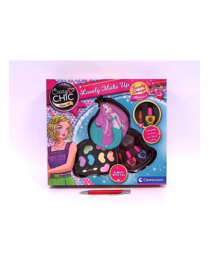 Clementoni Crazy chic Kosmetyczka Syrenka. Lovely make up Mermaid 18652 główny