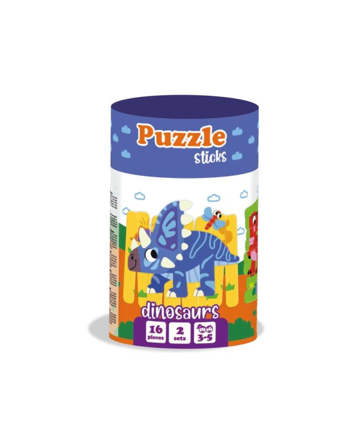 roter kafer Puzzle sticks ''Dinozaury'';  RK1090-02 główny