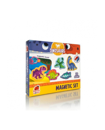 roter kafer Puzzle magnetyczne '';Dinozaury''; z tablicą RK2090-03