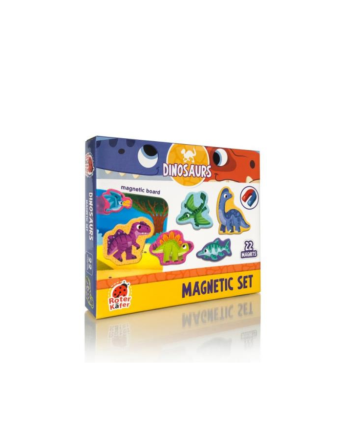 roter kafer Puzzle magnetyczne '';Dinozaury''; z tablicą RK2090-03 główny