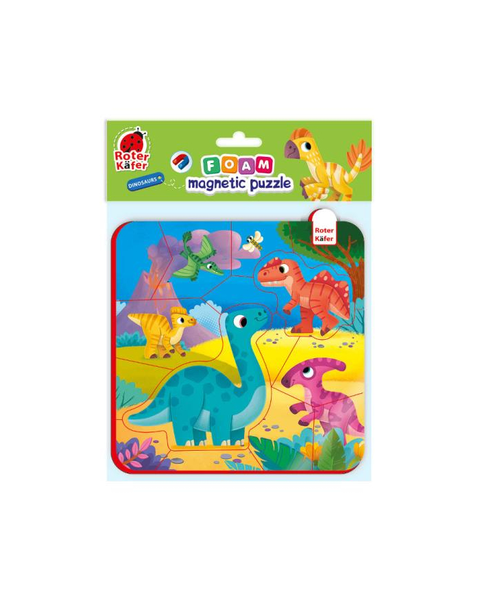 roter kafer Magnetyczne puzzle z pianki '';Dinozaury''; RK5010-07 główny