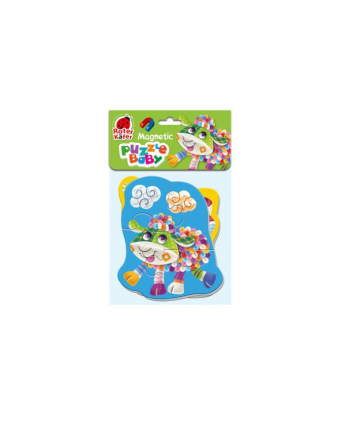 roter kafer Magnetyczne Baby puzzle z pianki '';Owca - Świnka''; RK5020-02