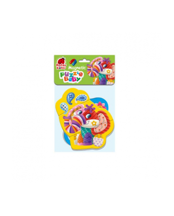 roter kafer Magnetyczne Baby puzzle z pianki '';Słoń - Krokodyl''; RK5020-03