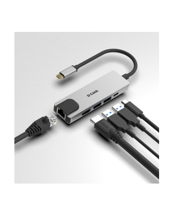 D-Link DUB-M520 HUB USB-C USB 3.0 HDMI