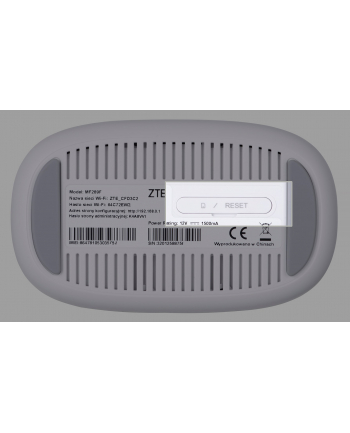 zte Router MF289F stacjonarny LTE CAT.20  DL do 2000Mb/s WiFI 2.4GHz'5GHz, WiFi Mesh, 2 Porty Rj45 10/100/1000, 1 port Rj11, wyjście antenowe SMA