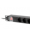 lanberg Listwa zasil.rack PDU 1U 16A 2m 8sch. PDU-08F-0200-BK - nr 15