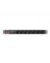 lanberg Listwa zasil.rack PDU 1U 16A 2m 7 PDU-PRO-07F-0200-BK - nr 14