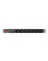 lanberg Listwa zasil.rack PDU 1U 16A 2m 7 PDU-PRO-07F-0200-BK - nr 2