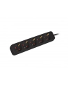 lanberg Listwa przedluzacz   3m 5X230v c PS0-05F-0300-BK - nr 8