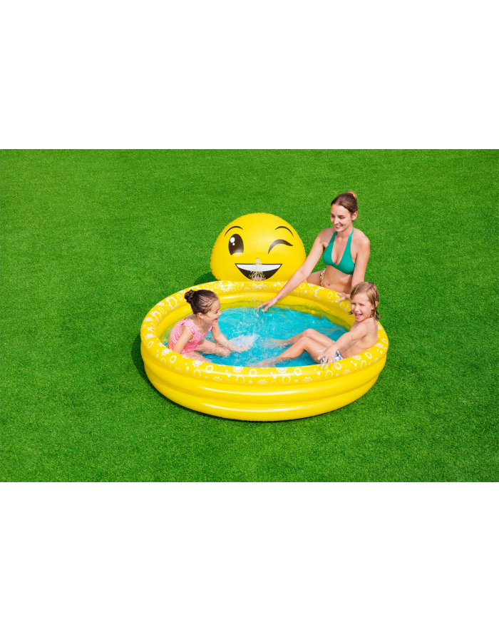 bestway Basenik dmuchany Buźka 165x144x69cm, spryskiwacz 53081 główny