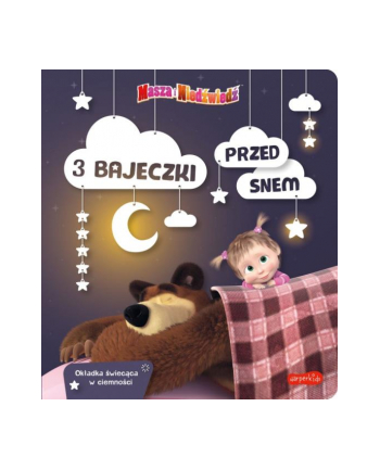 harpercollins Książka Masza i Niedźwiedź. 3 bajeczki przed snem.