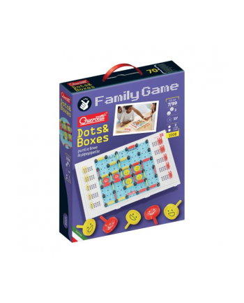 Kropki i tunele Dots'amp;boxes gra Family Game QUERCETTI 1008 nr 1