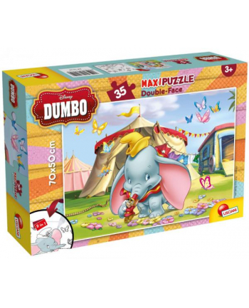 lisciani giochi Puzzle dwustronne Maxi 35 elementów Dumbo 74150 LISCIANI