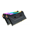 corsair Pamięć DDR4 Vengeance RGB PRO 16GB/3200(2x8GB) czarna C16 Ryzen - nr 1