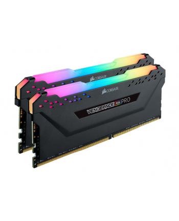 corsair Pamięć DDR4 Vengeance RGB PRO 16GB/3200(2x8GB) czarna C16 Ryzen