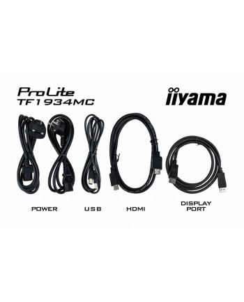 Monitor IIYAMA 19' TF1934MC-B7X IPS,POJ.10pkt.HDMI,DP,5:4,IP65, nr 1