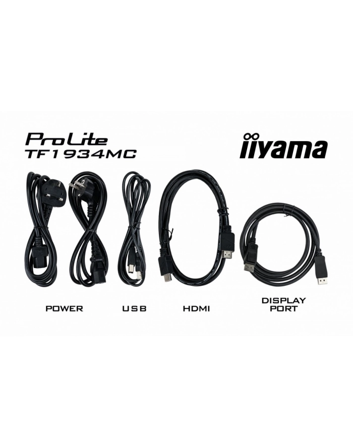 Monitor IIYAMA 19' TF1934MC-B7X IPS,POJ.10pkt.HDMI,DP,5:4,IP65, główny