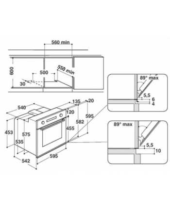 whirlpool Piekarnik AKP745WH
