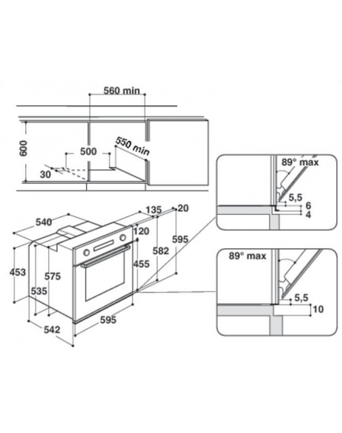 whirlpool Piekarnik AKP745WH główny