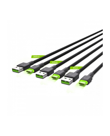 green cell Kabel 3x GC Ray USB-C