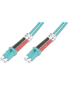 digitus Patch cord światłowodowy FO LC-LC MM 50/125 OM3 duplex LSOH 3m - nr 6