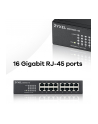 zyxel Przełącznik niezarządzalny GS1100-16-(wersja europejska)0103F 16x Gigabit Unmanaged Switch                  GS1100-16-(wersja europejska)0103F - nr 32