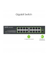 zyxel Przełącznik niezarządzalny GS1100-16-(wersja europejska)0103F 16x Gigabit Unmanaged Switch                  GS1100-16-(wersja europejska)0103F - nr 68