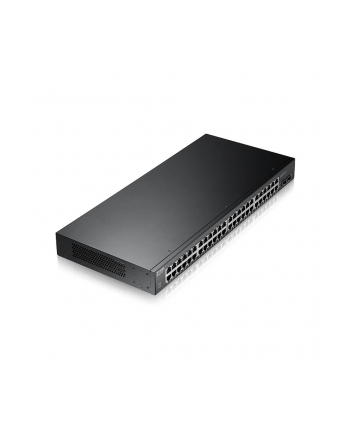 zyxel Przełącznik zarządzalny GS1900-48HP v2, 48-port GbE L2 Smart Switch 170W rack            GS1900-48HPv2