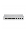 zyxel Przełącznik zarządzalny XGS1210-12, 12-Port Gigabit webmanaged Switch with 8 port       1G + 3-Port MultiGig 1/2.5/5/10G + 1-Port SFP+ XGS1250-12-ZZ01 - nr 33